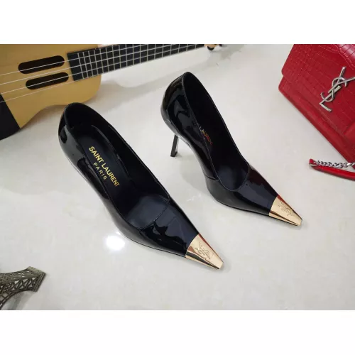 Replica Yves Saint Laurent YSL High-Heeled Shoes For Women #1341475 $102.00 USD for Wholesale