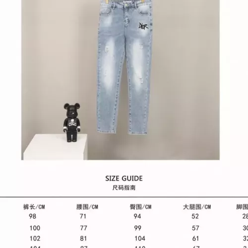 Replica Christian Dior Jeans For Unisex #1341513 $56.00 USD for Wholesale