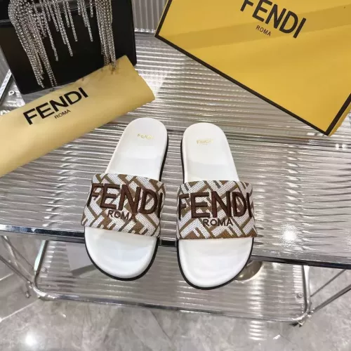 Replica Fendi Slippers For Women #1341580 $80.00 USD for Wholesale