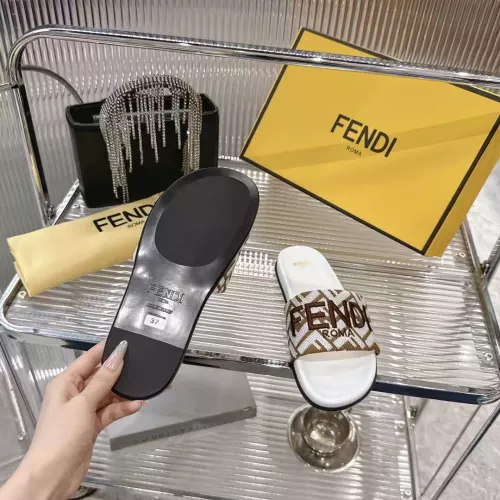 Replica Fendi Slippers For Women #1341580 $80.00 USD for Wholesale