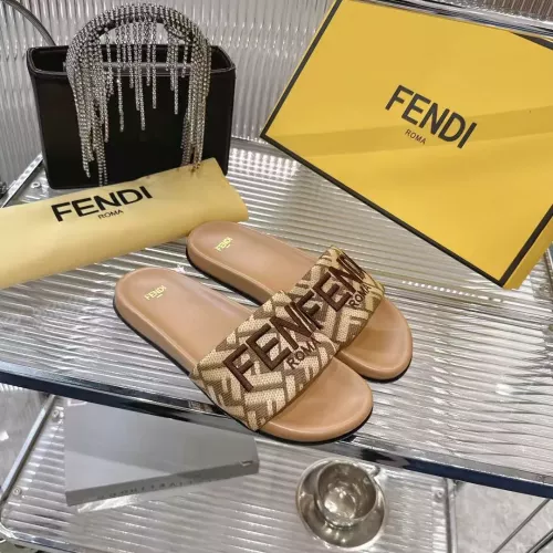 Replica Fendi Slippers For Women #1341581 $80.00 USD for Wholesale