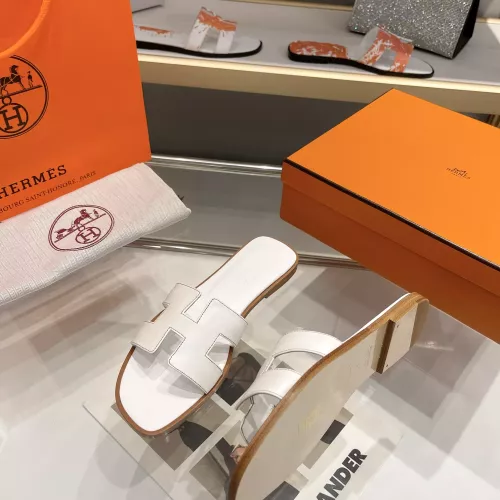 Replica Hermes Slippers For Women #1341632 $85.00 USD for Wholesale