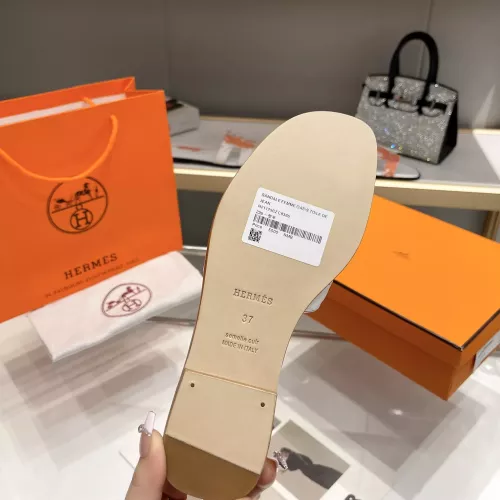 Replica Hermes Slippers For Women #1341632 $85.00 USD for Wholesale