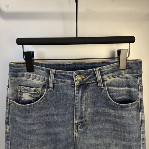 Replica Burberry Jeans For Men #1341665 $82.00 USD for Wholesale