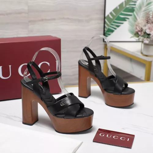 Replica Gucci Sandal For Women #1341668 $115.00 USD for Wholesale