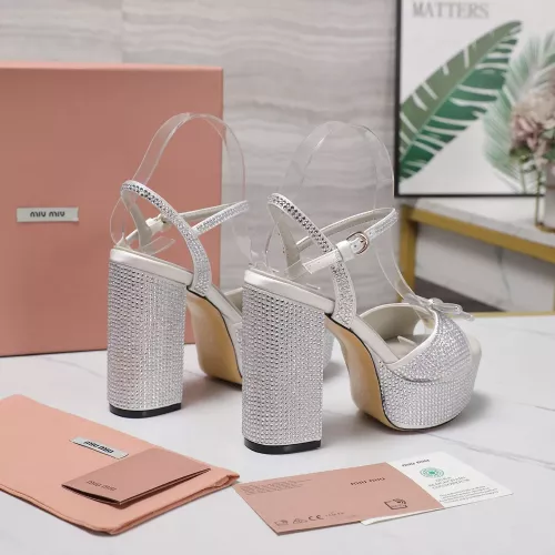 Replica MIU MIU Sandal For Women #1341673 $122.00 USD for Wholesale