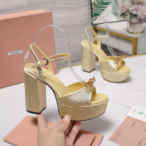 Replica MIU MIU Sandal For Women #1341674 $122.00 USD for Wholesale