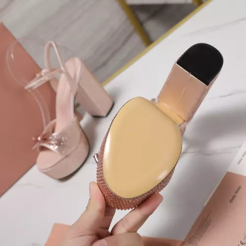 Replica MIU MIU Sandal For Women #1341676 $122.00 USD for Wholesale