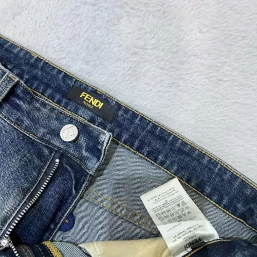 Replica Fendi Jeans For Men #1341683 $52.00 USD for Wholesale