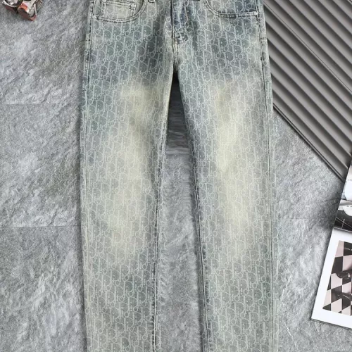 Replica Christian Dior Jeans For Men #1341696 $56.00 USD for Wholesale