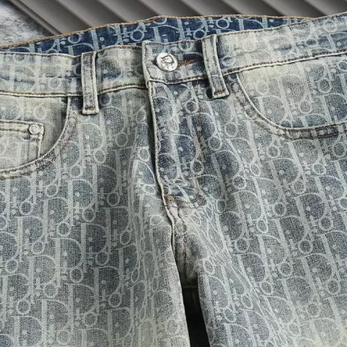 Replica Christian Dior Jeans For Men #1341696 $56.00 USD for Wholesale