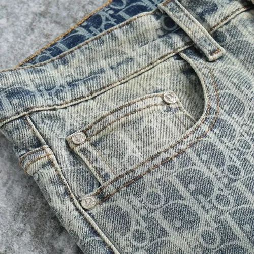 Replica Christian Dior Jeans For Men #1341696 $56.00 USD for Wholesale