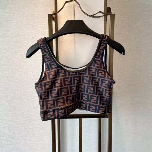 Replica Fendi Tracksuits Sleeveless For Women #1341779 $40.00 USD for Wholesale
