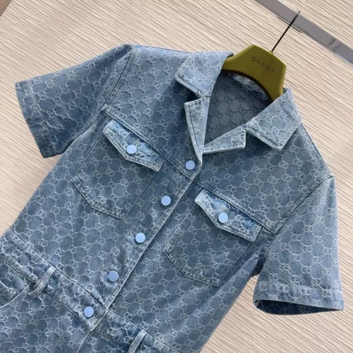 Replica Gucci Dresses Short Sleeved For Women #1342011 $82.00 USD for Wholesale