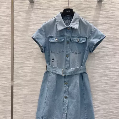 Christian Dior Dresses Short Sleeved For Women #1342014