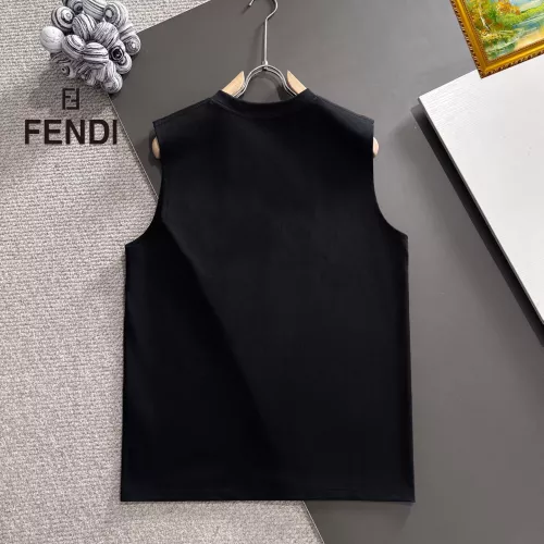 Replica Fendi T-Shirts Sleeveless For Unisex #1342022 $25.00 USD for Wholesale