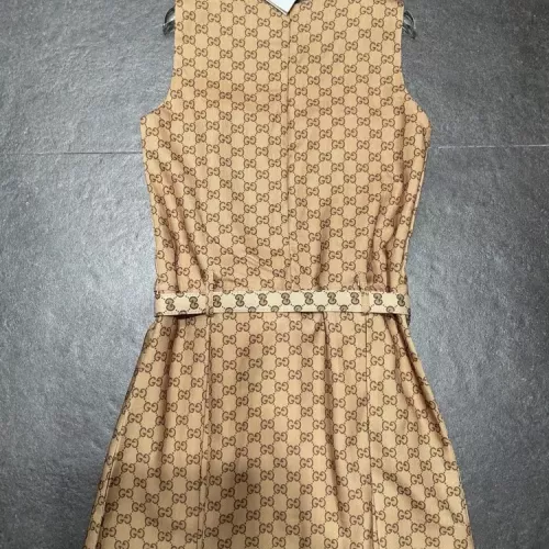 Replica Gucci Dresses Sleeveless For Women #1342027 $98.00 USD for Wholesale