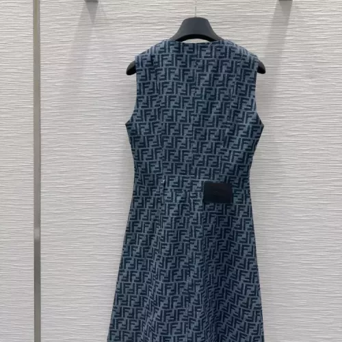 Replica Fendi Dresses Sleeveless For Women #1342031 $98.00 USD for Wholesale