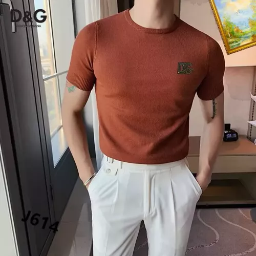 Dolce & Gabbana D&G T-Shirts Short Sleeved For Men #1342040