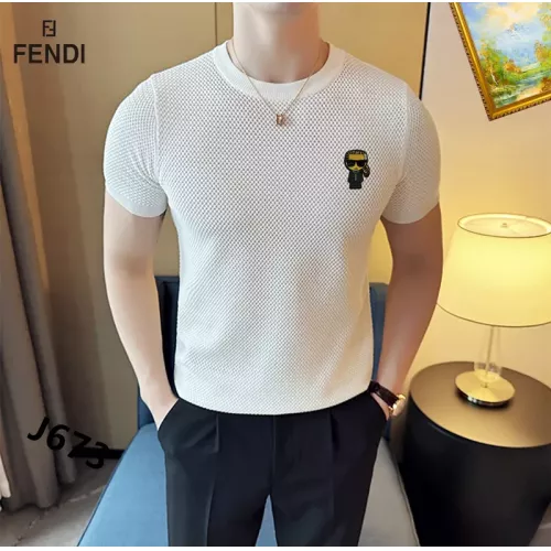 Fendi T-Shirts Short Sleeved For Men #1342043
