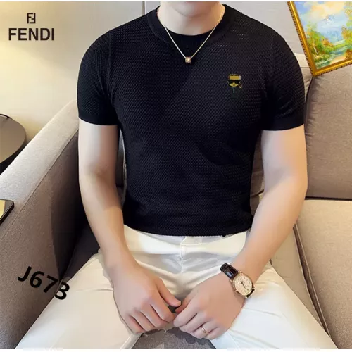 Fendi T-Shirts Short Sleeved For Men #1342045