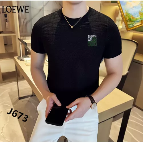 Replica LOEWE T-Shirts Short Sleeved For Men #1342057 $42.00 USD for Wholesale
