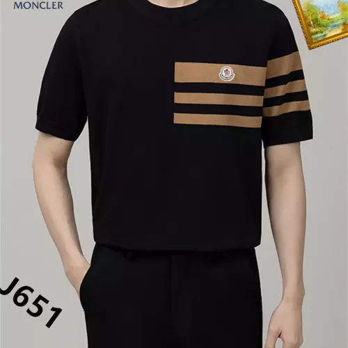 Moncler T-Shirts Short Sleeved For Men #1342103