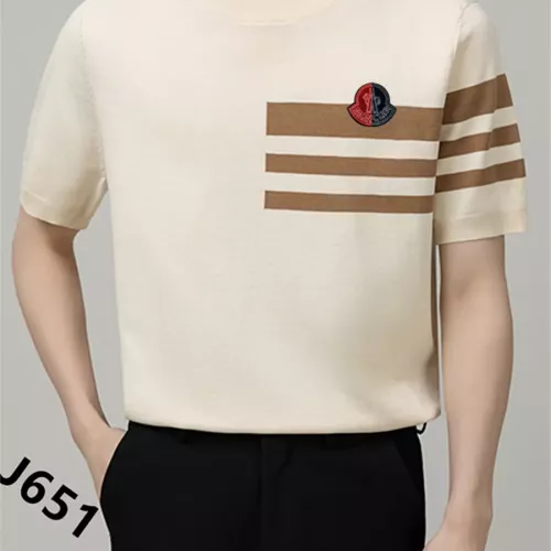 Moncler T-Shirts Short Sleeved For Men #1342104