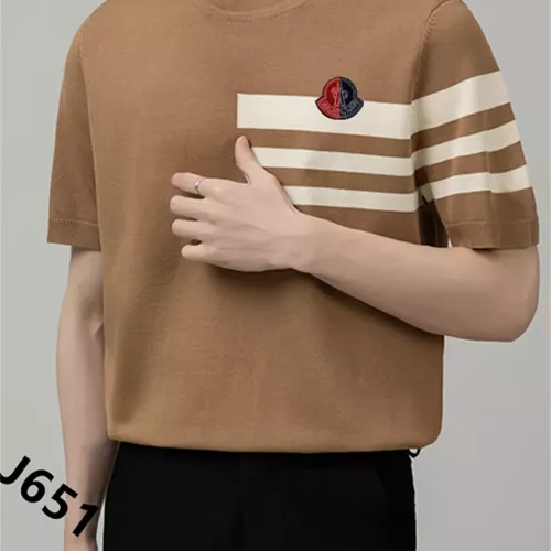 Moncler T-Shirts Short Sleeved For Men #1342105