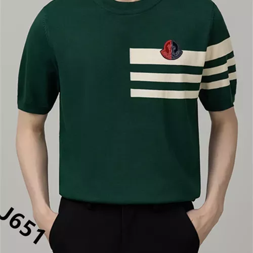 Moncler T-Shirts Short Sleeved For Men #1342106