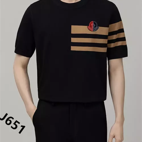 Moncler T-Shirts Short Sleeved For Men #1342107