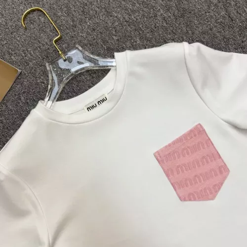 Replica MIU MIU Tracksuits Short Sleeved For Women #1342130 $115.00 USD for Wholesale
