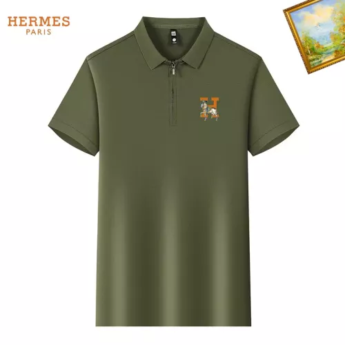 Hermes T-Shirts Short Sleeved For Men #1342133