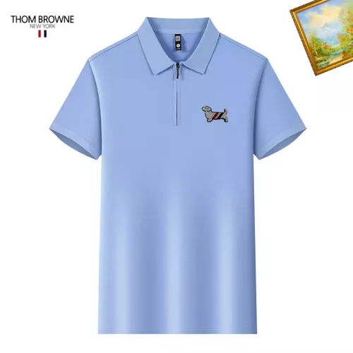 Thom Browne TB T-Shirts Short Sleeved For Men #1342166 $34.00 USD, Wholesale Replica Thom Browne TB T-Shirts