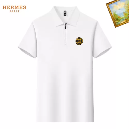 Hermes T-Shirts Short Sleeved For Men #1342180 $34.00 USD, Wholesale Replica Hermes T-Shirts