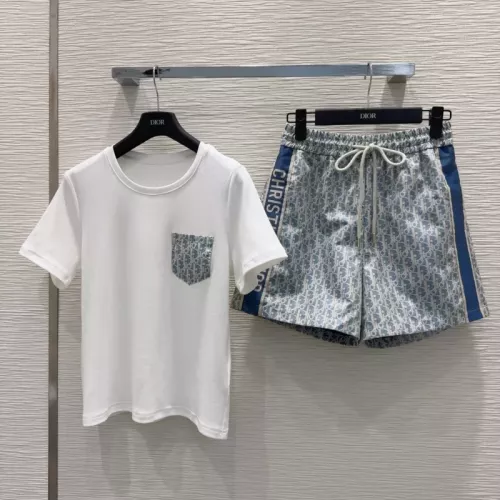 Christian Dior Tracksuits Short Sleeved For Women #1342197