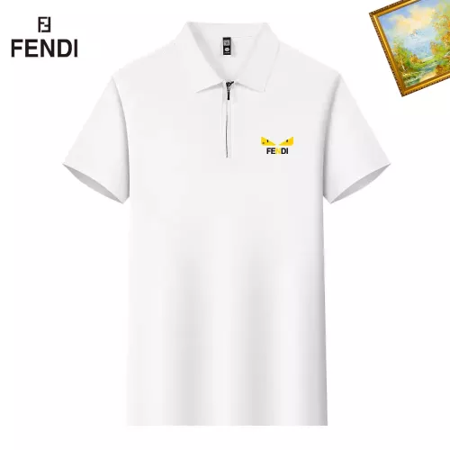 Fendi T-Shirts Short Sleeved For Men #1342200 $34.00 USD, Wholesale Replica Fendi T-Shirts