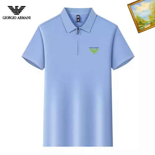 Armani T-Shirts Short Sleeved For Men #1342213 $34.00 USD, Wholesale Replica Armani T-Shirts