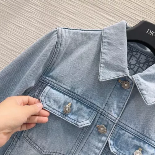Replica Christian Dior Jackets Long Sleeved For Women #1342214 $82.00 USD for Wholesale