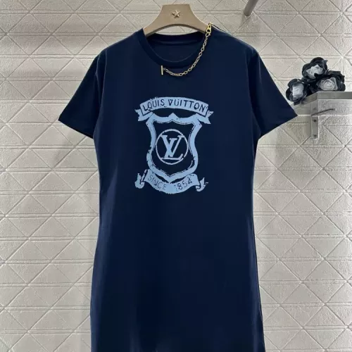 Louis Vuitton LV Dresses Short Sleeved For Women #1342218