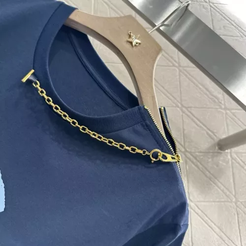Replica Louis Vuitton LV Dresses Short Sleeved For Women #1342218 $82.00 USD for Wholesale