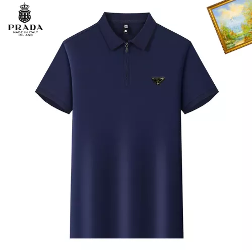 Prada T-Shirts Short Sleeved For Men #1342230