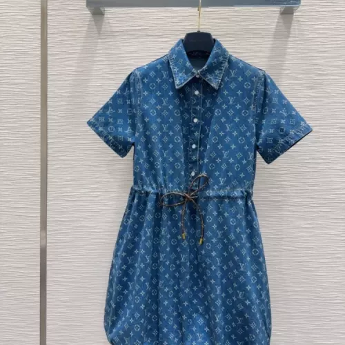 Louis Vuitton LV Dresses Short Sleeved For Women #1342284