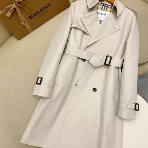 Burberry Trench Coat Long Sleeved For Women #1342313