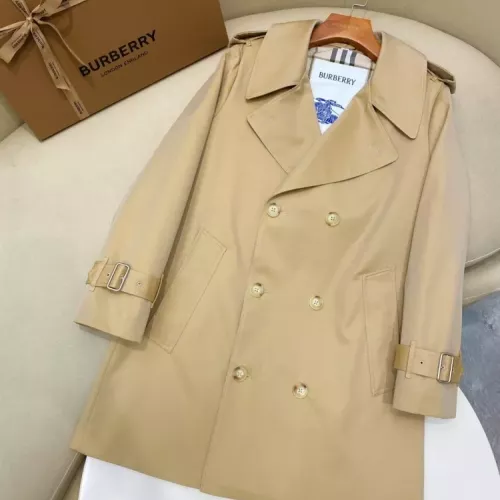 Replica Burberry Trench Coat Long Sleeved For Women #1342314 $200.00 USD for Wholesale