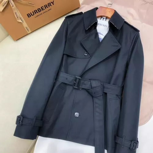 Burberry Trench Coat Long Sleeved For Women #1342317