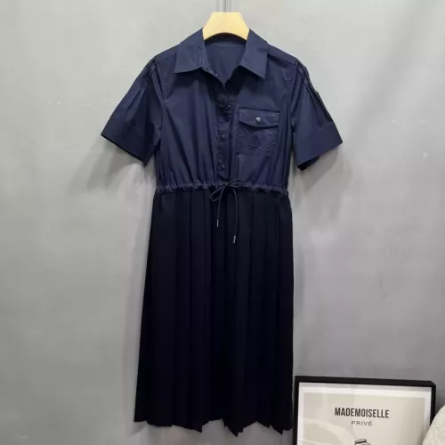 Moncler Dresses Short Sleeved For Women #1342372