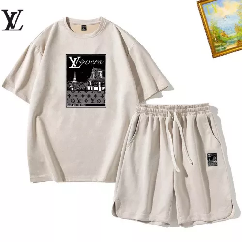 Louis Vuitton LV Tracksuits Short Sleeved For Men #1342391