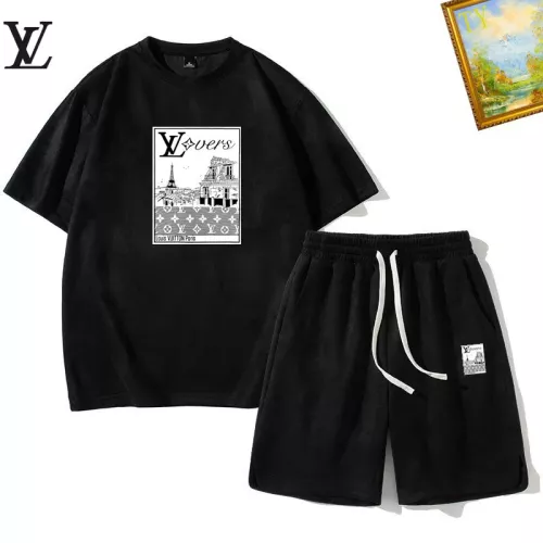 Louis Vuitton LV Tracksuits Short Sleeved For Men #1342393