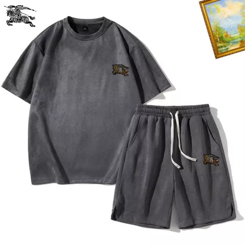 Burberry Tracksuits Short Sleeved For Men #1342415